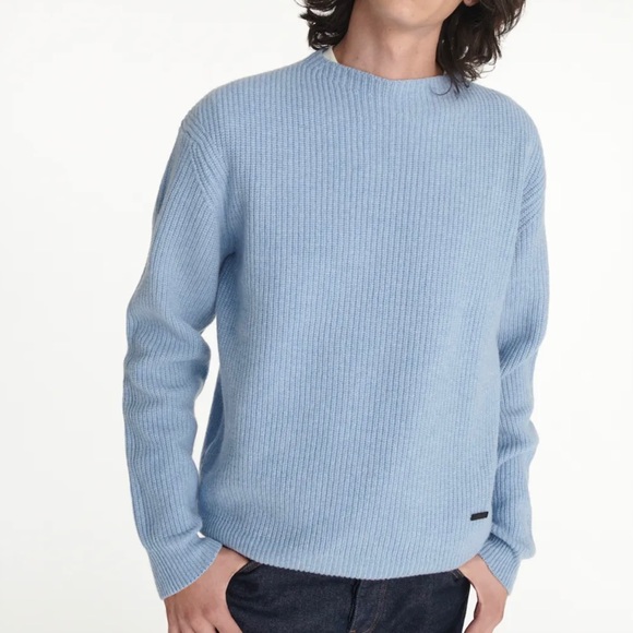 The Kooples Paris CrewNeck Cashmere Blended Mens Sweater XL - Picture 7 of 13